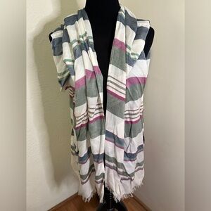 Duluth Women’s Summer Stripe Poncho, One Size